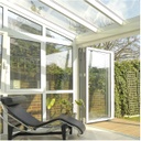 3 delige niet-geïsoleerde vouwwand | 150 t/m 300cm