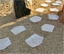 Staptegel Ceramic Flexe Stone | 2 kleuren | 42x36x2cm