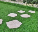 Staptegel Ceramic Flexe Stone | 2 kleuren | 42x36x2cm