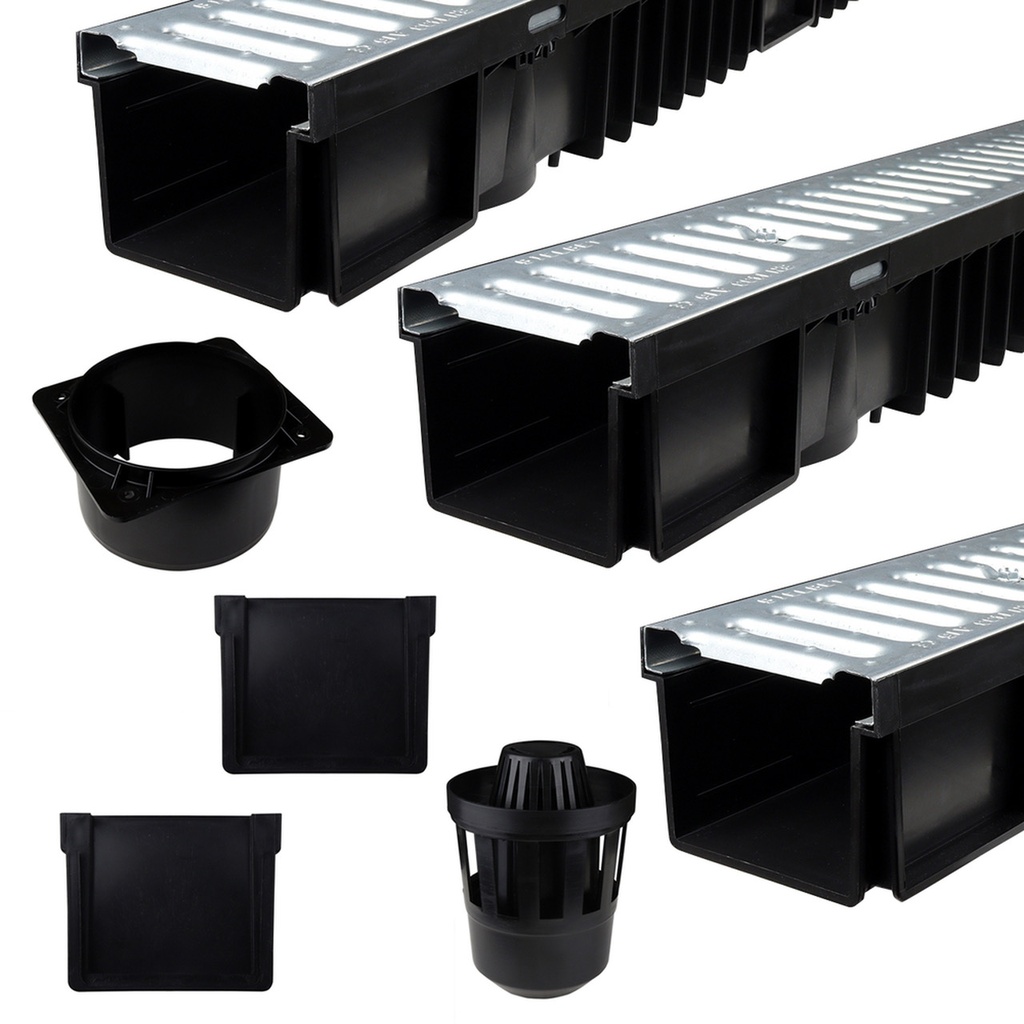 Actie set watergoten | 3 stuks met onderdelen