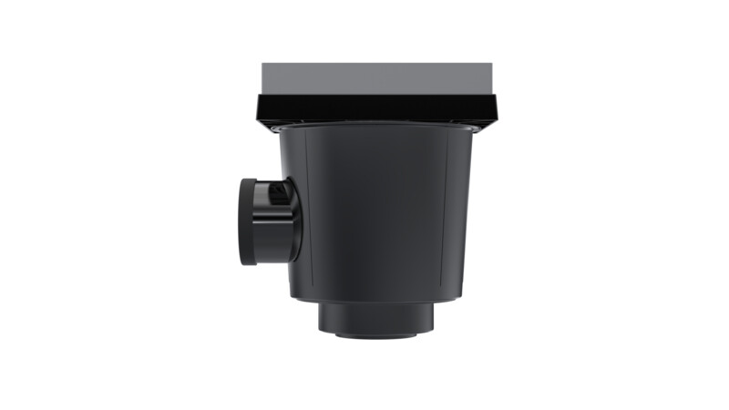 Afvoerput voor inleg | 20 x 20 cm | Ø75/110 mm