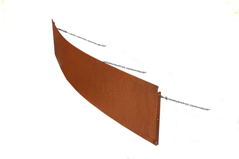 Luxe Corten hoge borderrand | 3 hoogtematen