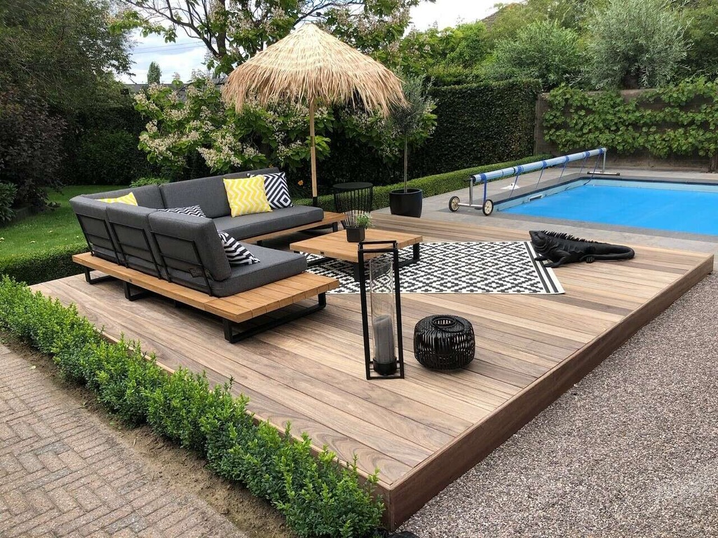 Ipé B-FIX vlonderplank 2.1x14.5cm | glad en geschaafd