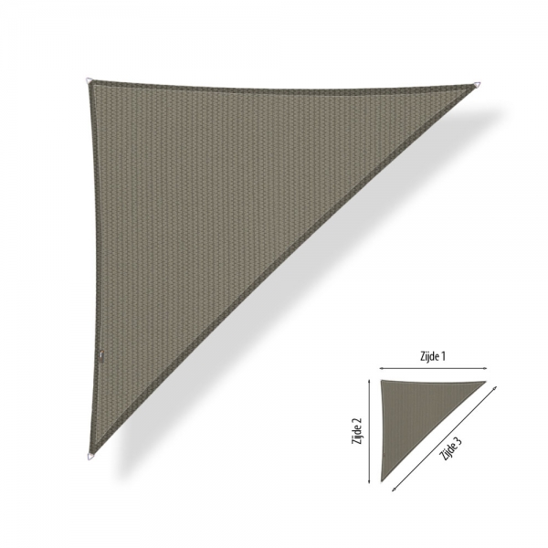 Schaduwdoek maatwerk | 10 kleuren, 5 uitvoeringen ook waterdicht