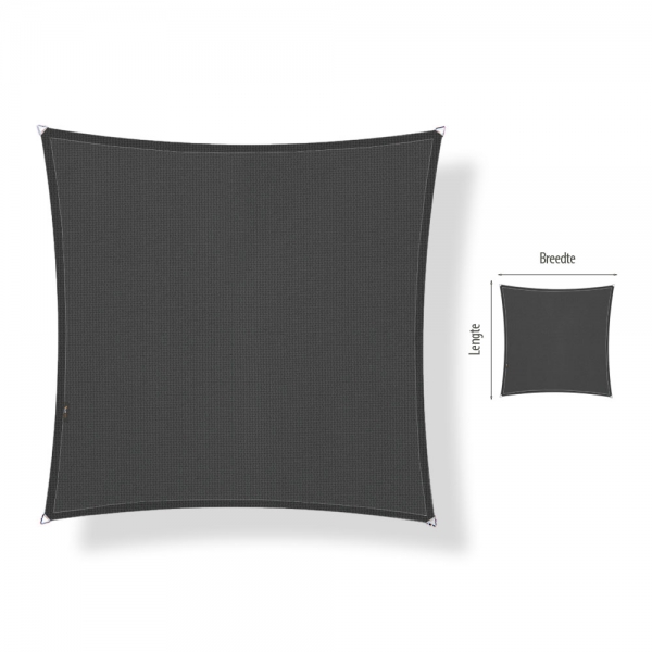 Schaduwdoek maatwerk | 10 kleuren, 5 uitvoeringen ook waterdicht