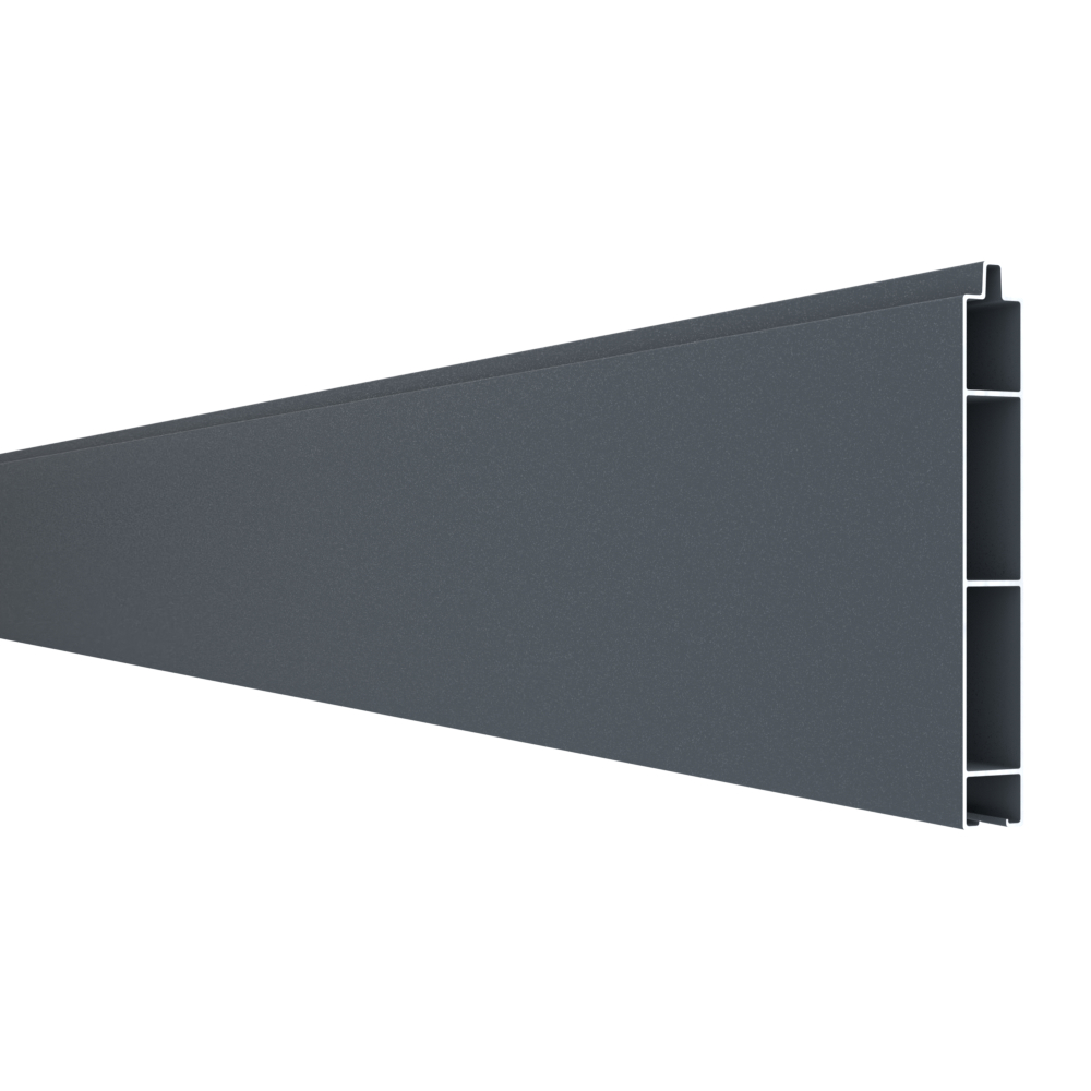 aluWoods Budget aluminium vulling | 21x160x1780mm | zwart