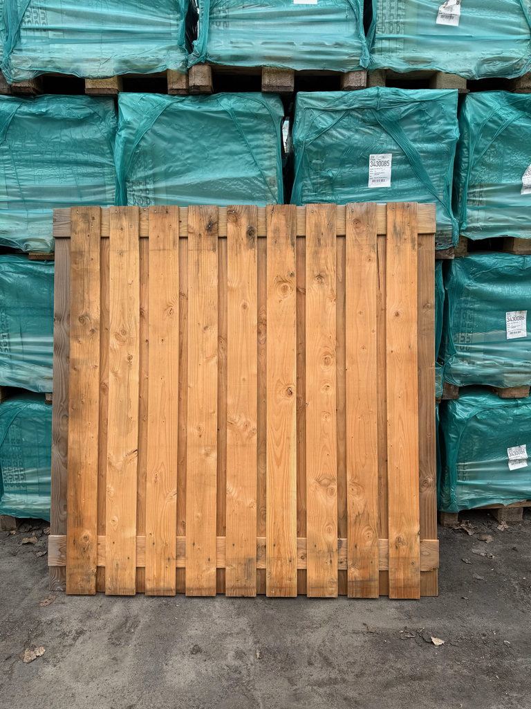 13 x Douglas tuinscherm 180x180cm | 19+2 (sterk vergrijsd)