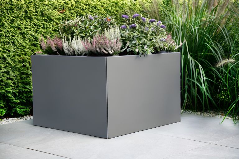 Plantbak Connect Antraciet | 3 hoogtes, vierkant en rechthoek in diverse afmetingen