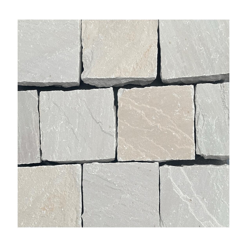 Kandla White Beige | 14 x 14 x 3-5cm