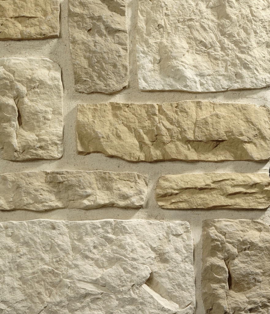 Steenstrip Ardennes | 10,5m² Broken Rock Creme