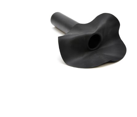 [ZU.ZINCOVERH7590] Hemelwaterafvoer onderuitloop EPDM | 90gr 75x600mm