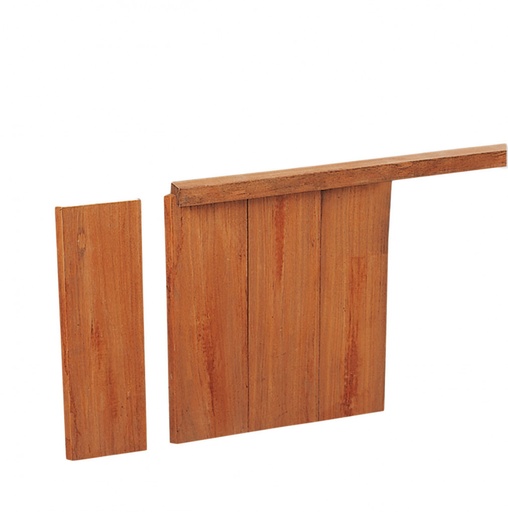 Blokhutprofiel azobé hardhout | 3.0x13.5x300cm
