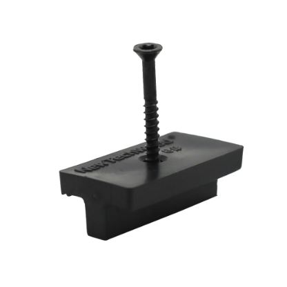[DuoDeck_clip_emmer] Composiet clip set | 90 stuks, 10 lock clips en T15 schroefbit