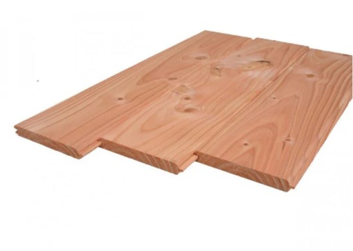 Douglas Dakbeschot 18x190 mm Gedroogd en Geschaafd
