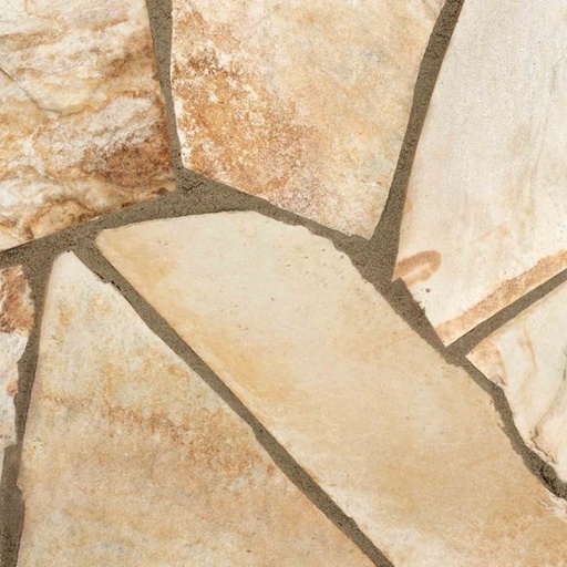 Flagstones Yellow Quarzit 2-4cm dik | per m² of kist te leveren