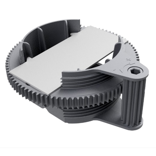 [600002 + 600090] Python Rail verstelbare verhoger | 15 - 35mm